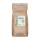 Braune Papiertüte mit dem Aufdruck "Relax BioCare" und dem Text "Pferdeerde Grün" sowie "0,75 kg", mit einem Pferdelogo und Designnotizen.