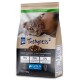 NutriQM Tastyness² Katzenfutterbeutel mit einer grauen Katze, beschriftet mit 75% Fleisch, 25% Gemüse, 0% Getreide, 500g Nettogewicht.