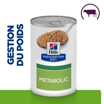 Hill's Prescription Diet Metabolic terrine poulet chien