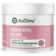 AniForte Nieren Vetal Pulver, Nierenpulver, rosa Etikett mit Hundesilhouette; sichtbarer Text 'Unterstützt die natürliche Nierenfunktion'.