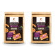 Zwei Beutel WILDFANG Premium-Hundefutter mit der Aufschrift 'KANINCHEN mit Süßkartoffel & Kräuter', jeweils 2 kg schwer, mit Bildern der Zutaten.