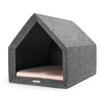 Pethome 2.0 dunkelgrau grau/ rosa S