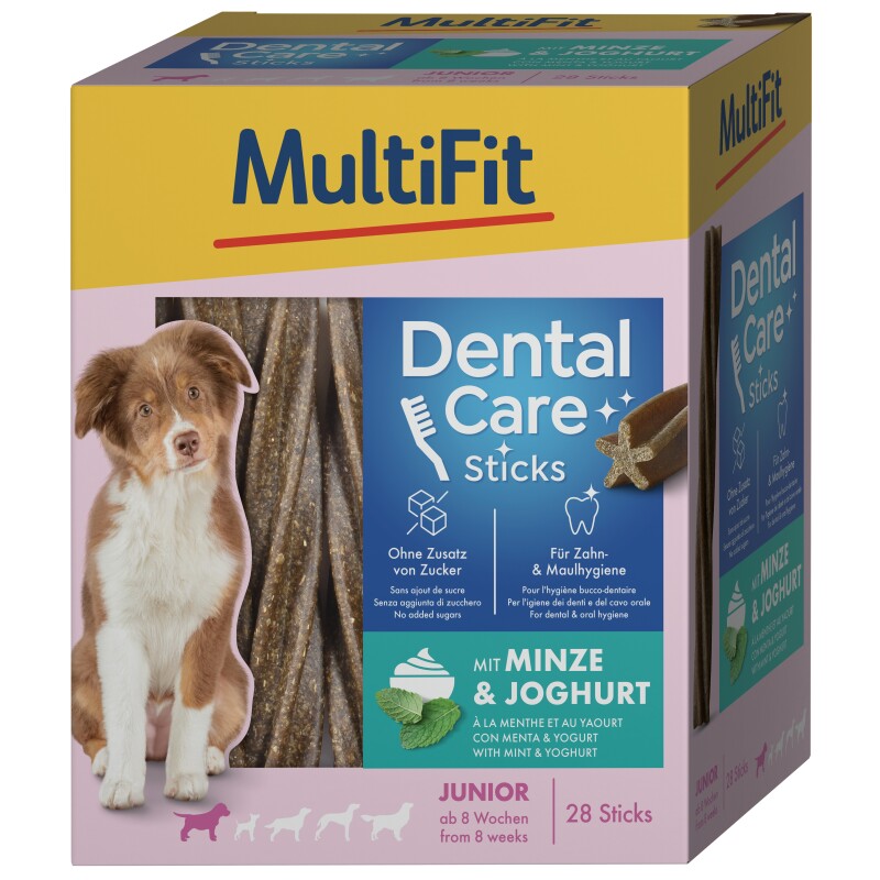 MultiFit Mint DentalCare Sticks Junior Multipack 28 stuks