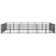 Outdoor Hundezwinger Stahl 5,82 m, 3,88 m, 1 m
