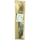 Getrockneter Buchweizen auf einem Stock für kleine Tiere, verpackt in einer klaren Plastiktüte und einer braunen Papiertüte, mit sichtbaren Produktdetails.