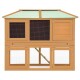 Holz Kaninchenstall helles Holz