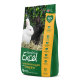 Burgess Excel Adult Rabbit Nuggets with Oregano, featuring a white and black rabbit, contains 92% natural ingredients.