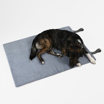 Reisebett Travelbed blau/ grau M