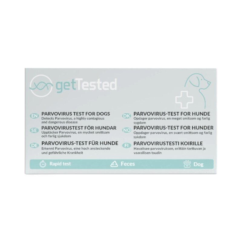 GetTested Parvovirus-Test für Hunde