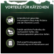 Vorteile für Kätzchen: Stärkt das Immunsystem mit Proteinen, Vitaminen C und E, Probiotika für die Verdauung und DHA für die Hirnentwicklung.