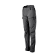 Graue Outdoor-Hosen mit mehreren Reißverschlusstaschen und einem Logo mit der Aufschrift "DOGCOACH" an der Seite.