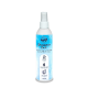 Flasche Bellfor Shampoo Care, beschriftet mit "Feuchtigkeitsspendend & Pflegend", mit Symbolen für natürliche Inhaltsstoffe und ohne Chemikalien, 250 ml.