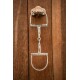 D-Ring Trense Edelstahl 16mm einfach gebrochen 1,6 cm 12,5 cm