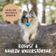 Hundeball – Naturkautschuk Ball blau
