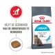 Royal Canin Urinary kattenvoer zak, met een kat en een brokje, met tekst die aangeeft dat het de urinegezondheid binnen 10 dagen ondersteunt.