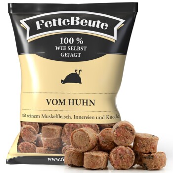 FetteBeute Komplettmenü Napffertig Huhn 6 x 800g (á 25g Portion)