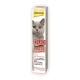 GimCat DUO Paste Anti-Haarballen-Katzenmalz mit Hähnchen, Schachtel zeigt Foto einer grauen Katze und Produktname "DUO PASTE"
