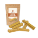 Wildfang Hartkäse Kaustab Bunky Hundekauknochen mit Verpackung, 100 % natürliche Hundesnacks.