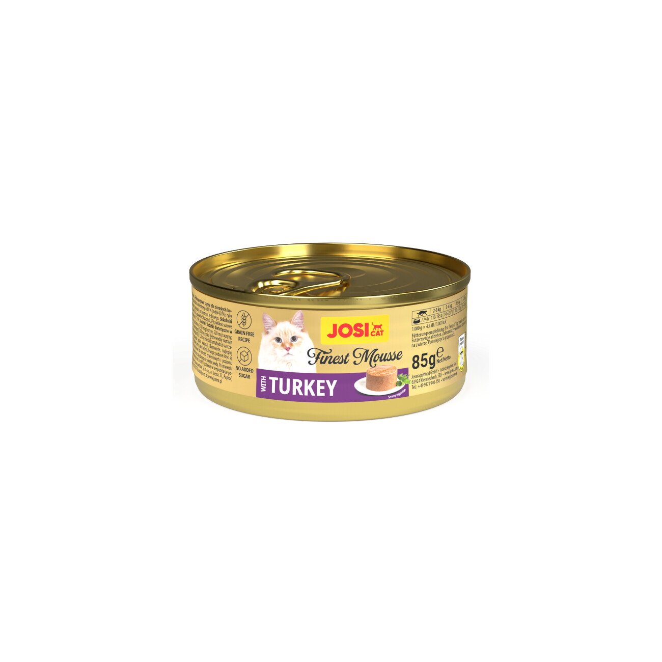 JosiCat Finest Mousse Truthahn 12 x 85 g