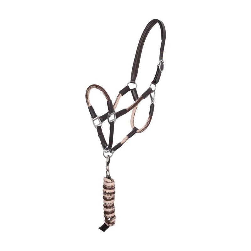 HV POLO Halfterset HVPFranka mit Strick VB/ COB (Vollblut)