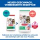 Zwei Hill's KITTEN <1 Futtersäcke – alt mit Thunfisch und neu mit Lachs mit ActivBiome+; Überschrift Neuer Geschmack.