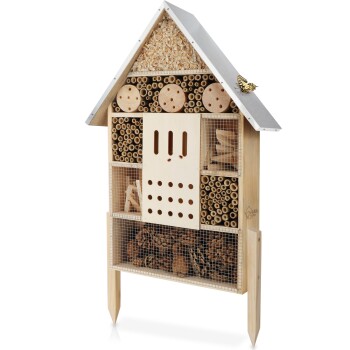 Insektenhotel XXL mit Metalldach