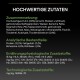 Hochwertige Zutaten für Haustiere: enthält Huhn, getrocknetes Geflügelprotein, Weizen, Reis; 32% Protein, 21% Fett, 8% Asche.
