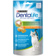 Purina Dentalife Daily Oral Care Treats voor katten, kip smaak, met tandplakcontrole en poreuze textuur, goedgekeurd door dierenarts.