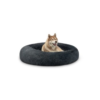 Donutbett dunkelgrau XXXXL