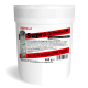 Weißer Behälter des Supra-Gritmineral Vogelfutters mit Algen und Kräutern, 650g, für gesunde Vögel.