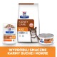 Produits Hill's Kidney Care k/d pour chats (sac, boîte, sachet) avec un chat ; texte polonais « WYPRÓBUJ SMACZNE KARMY SUCHE I MOKRE »