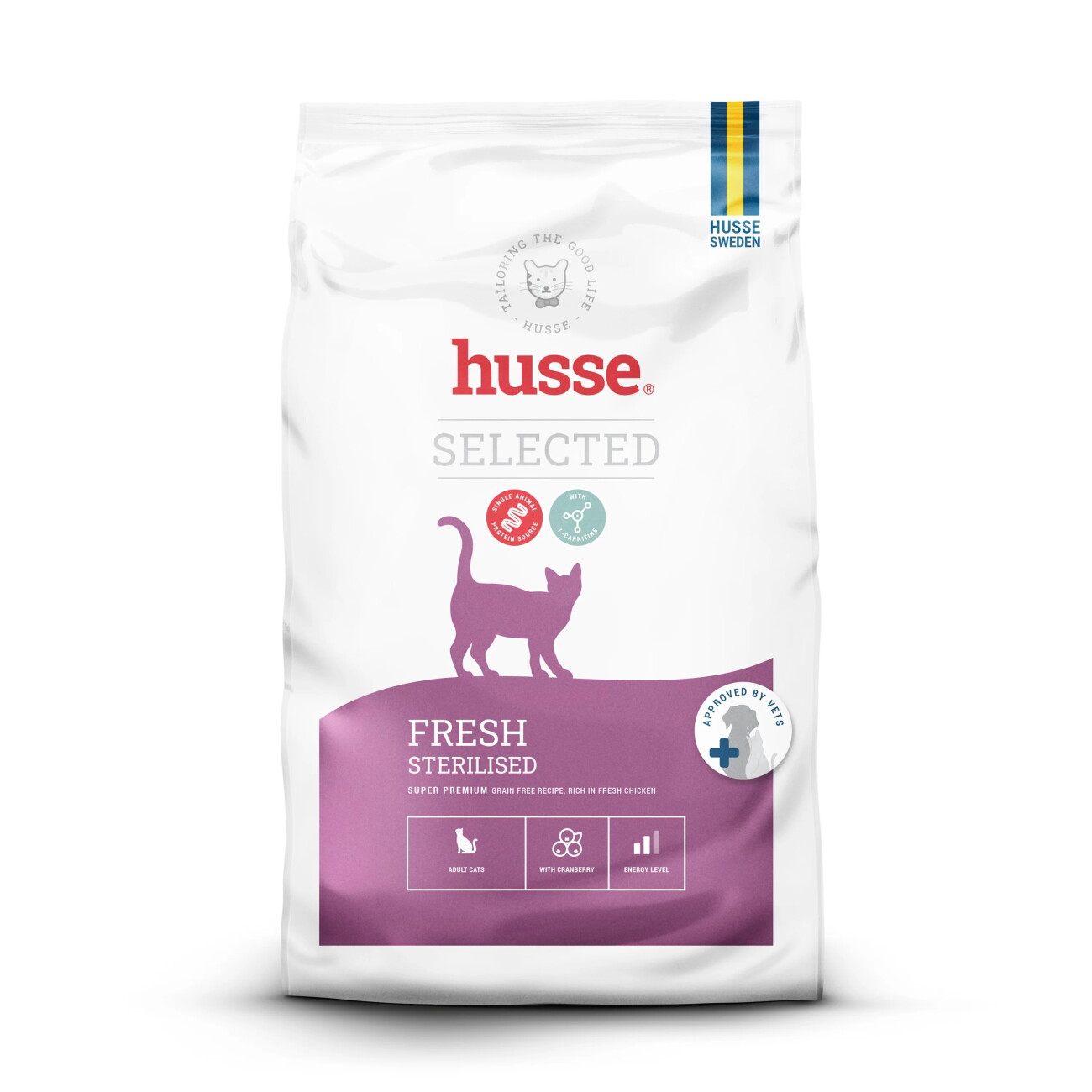 husse Sterilised Huhn & Mais 7 kg
