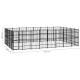 Hundezwinger Box Stahl 7,68 m, 4,8 m, 2 m