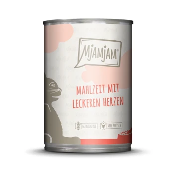 Nassfutter Katze Adult 6x400 g mit Herzen