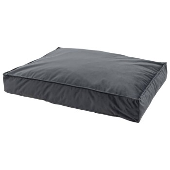 Hundekissen Velvet grau 90 cm, 15 cm, 90 cm