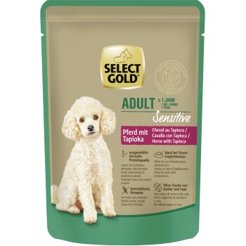 Sensitive Adult Pferd mit Tapioka 12x100 g