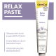 GimCat Relax Paste Tube (Balance, Relax-Support Formula) 50 g mit lila Banner 'RELAX PASTE'.