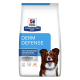 Hill's Prescription Diet Derm Defense Hundefutterbeutel, gekennzeichnet für Umweltempfindlichkeiten, vom Tierarzt empfohlen.