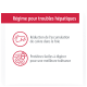 Régime pour troubles hépatiques : réduction de l'accumulation de cuivre dans le foie et protéines faciles à digérer pour une meilleure tolérance.