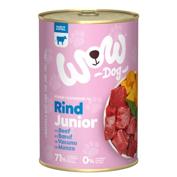 Junior 6 x 400 g Wołowina z dynią