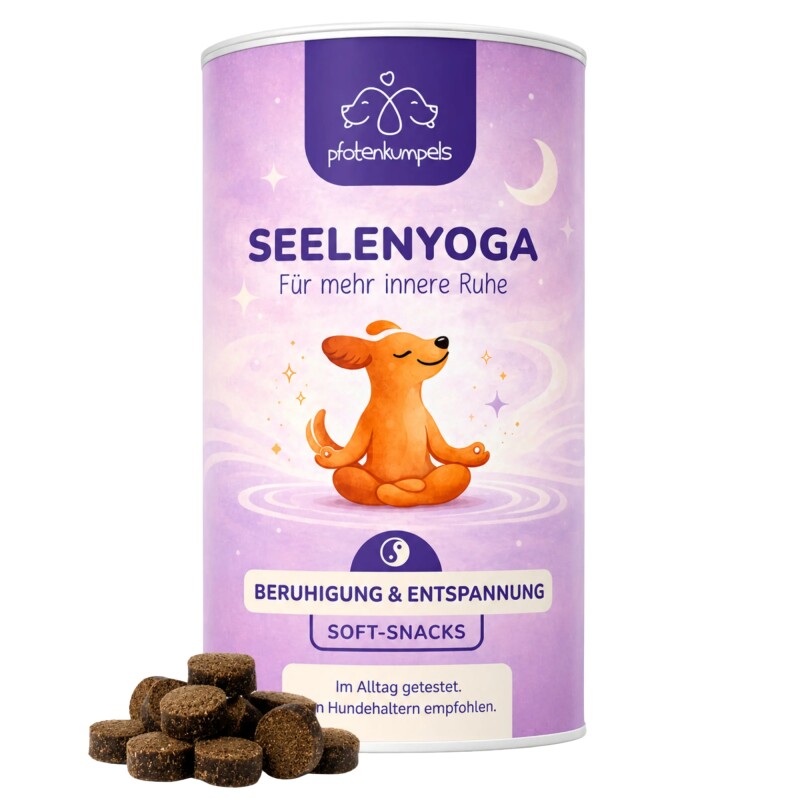 Pfotenkumpels Seelenyoga Beruhigungssnacks 330g