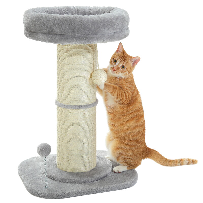 Pawz Road Kratzbaum dicke Stämme grau