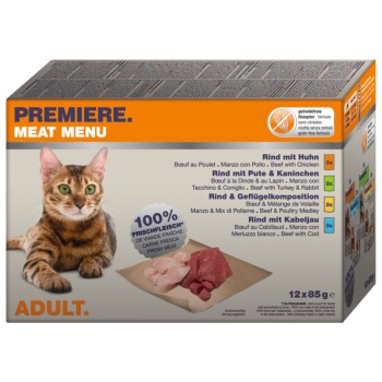 Meat Menu Adult 12x85g