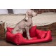 NEMO Hundebett Hundesofa S M L Hundekorb Katzenbett 65 80 100cm orange 65 cm, 20 cm, 50 cm