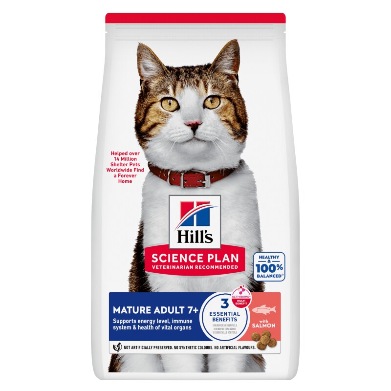 Hill's Science Plan droogvoer voor katten, Mature Adult, Tonijn 10 kg