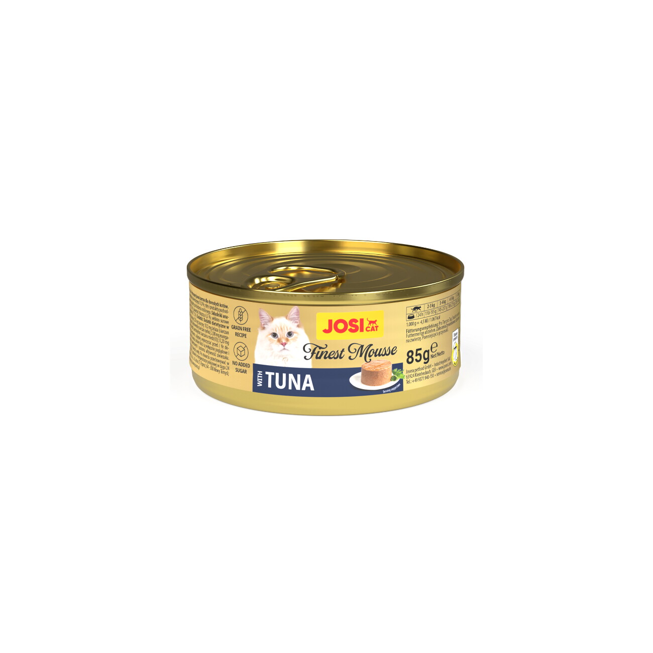 JosiCat Finest Mousse Thunfisch 12 x 85 g