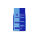 Blue pet food bag back for small animals showing '92%', 'Big care for small animals' and 'Feeding guidelines'.