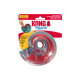 KONG Rewards kleines blaues transluzentes Spiral-Leckerli-Spender-Spielzeug in Verpackung, sichtbare Texte 'KONG Rewards' und 'Insert Treats'.