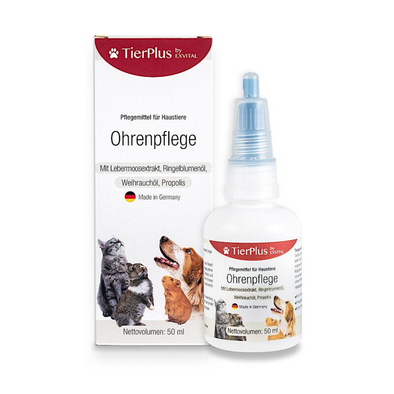 TierPlus ® Ohrenpflege für Hunde, Katzen