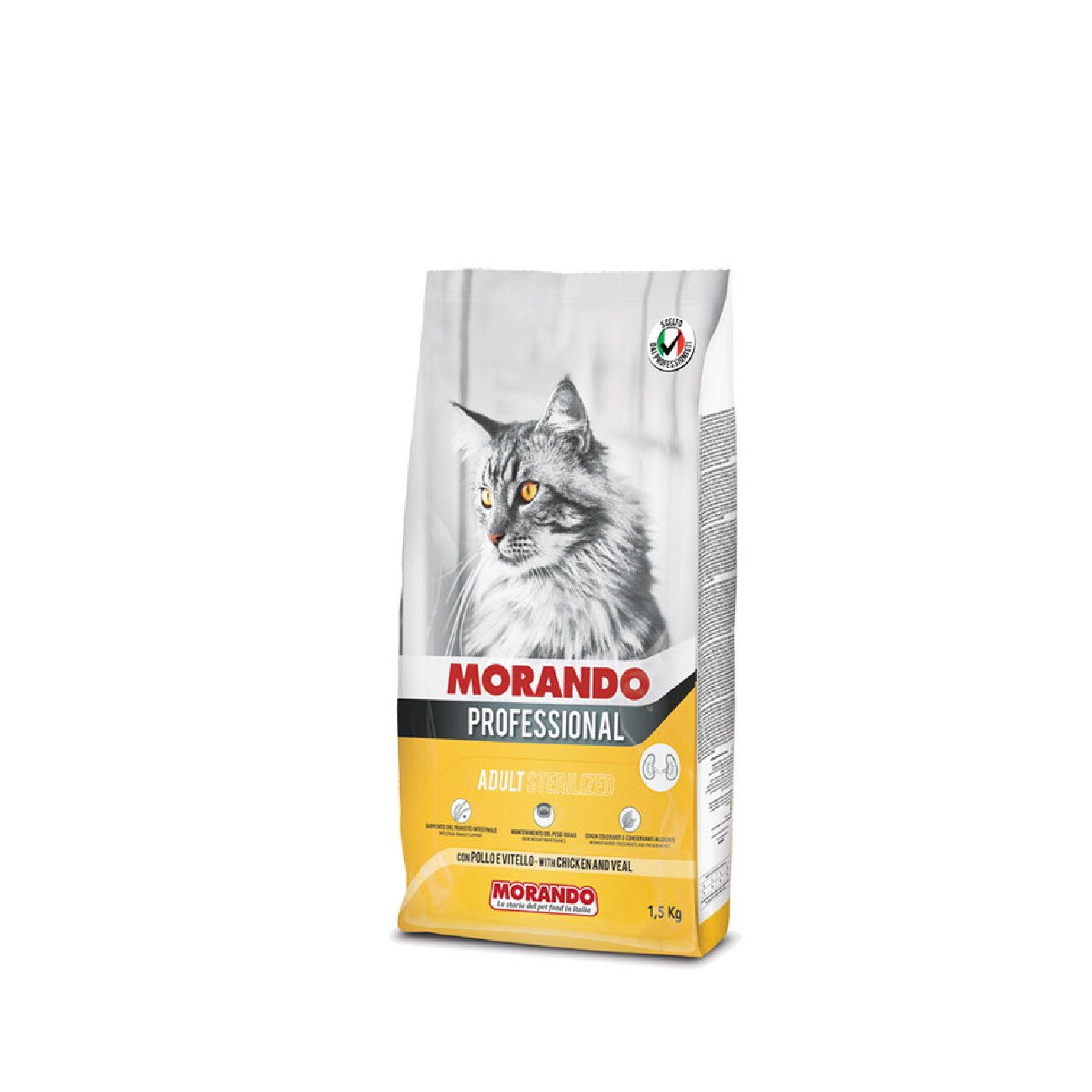 MORANDO Trockenfutter Sterilized 3x1.5kg
